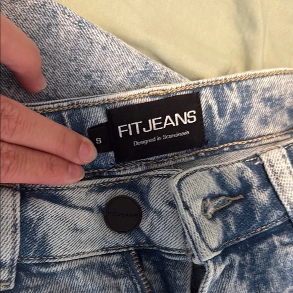 FITJEANS Light Blue Denim - Picture 4 of 4